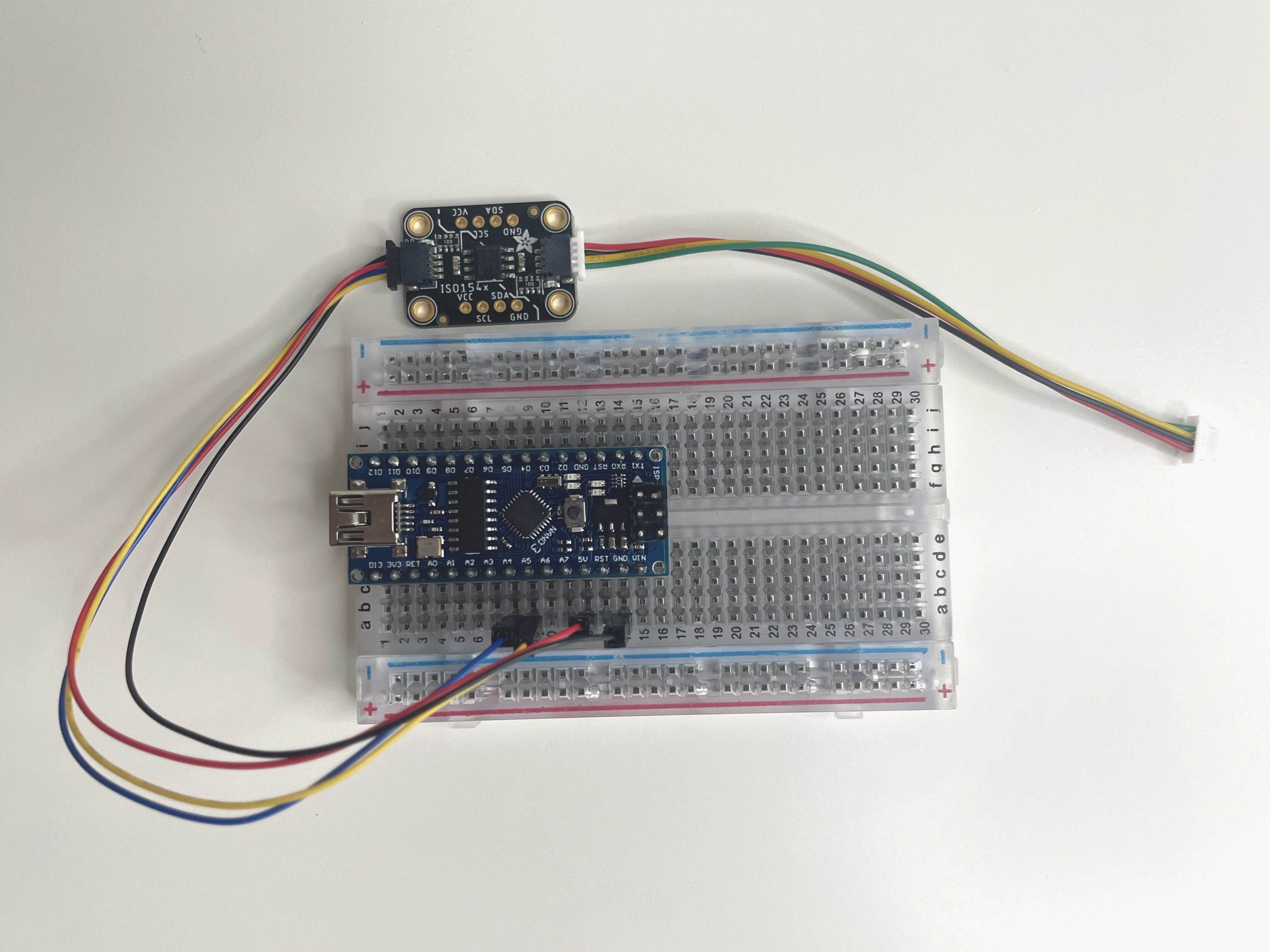 Arduino-compatible board and I2C isolator